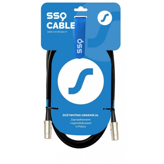 SSQ MIDI2 SS-1418 Cable MIDI (5-pin) - MIDI (5-pin) 2 m Black