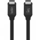 Belkin USB4 Kabel, USB-C/USB-C, 40 Gbit/s, 100W, 0.8m, schwarz