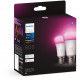 Philips Hue White & Col. Amb. E27 Doppelpack 2x570lm 60W!-