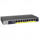 8P Netgear GS108PP PoE+ RM