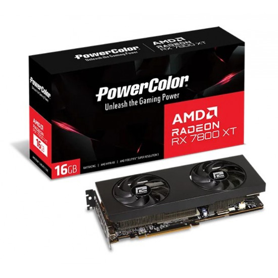 PowerColor RX 7800 XT AMD Radeon RX 7800 XT 16 GB GDDR6