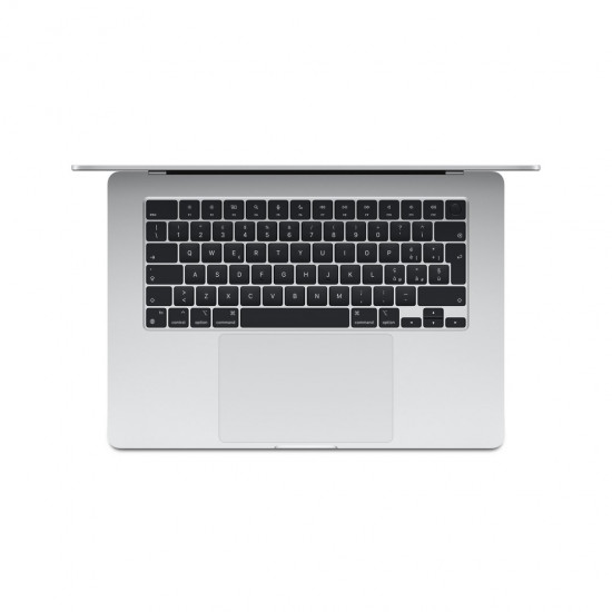 Apple MacBook Air 15-inch : M3 chip with 8-core CPU and 10-core GPU, 16GB, 256GB SSD - Silver