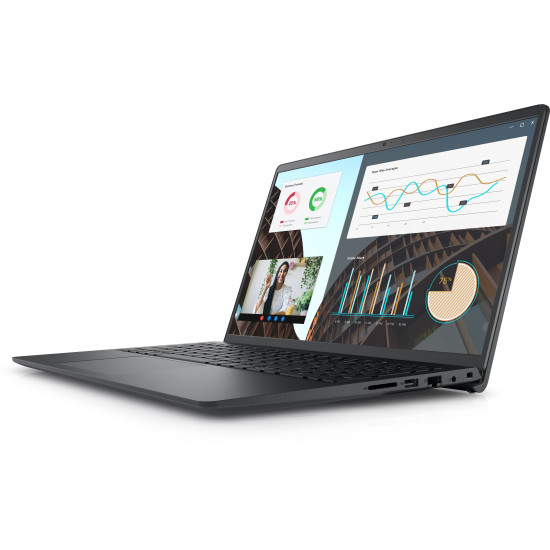 Dell Vostro 15 3530 | Black | 15.6  | WVA | FHD | 1920 x 1080 pixels | Anti-glare | Intel Core i7 | i7-1355U | 16 GB | DDR4 | Solid-state drive capacity 512 GB | Intel Iris Xe Graphics | Ubuntu | 802.11ac | Keyboard language English | Keyboard backlit | Warranty 36 month(s)