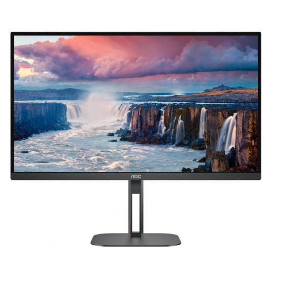 LCD Monitor|AOC|27|Panel VA|2560x1440|16:9|75 Hz|Matte|4 ms|Speakers|Swivel|Pivot|Height adjustable|Tilt|Colour Black|Q27V5N/BK