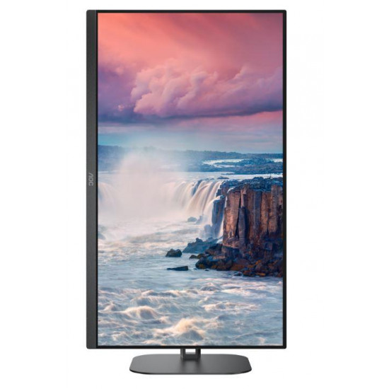 LCD Monitor|AOC|27|Panel VA|2560x1440|16:9|75 Hz|Matte|4 ms|Speakers|Swivel|Pivot|Height adjustable|Tilt|Colour Black|Q27V5N/BK