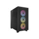 CORSAIR 3000D RGB Tempered Glass Mid Tower Black