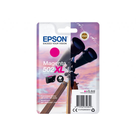 EPSON Singlepack Magenta 502XL Ink SEC