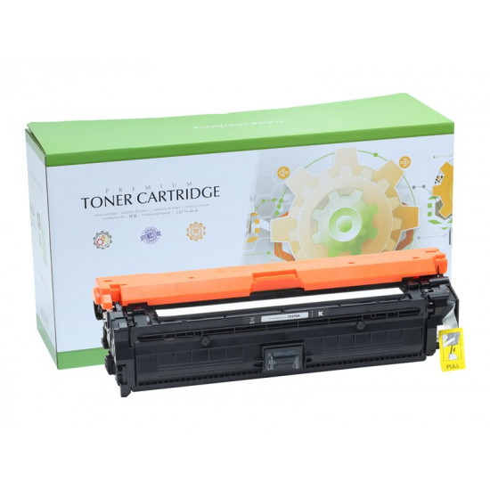 STATIC Toner cartridge compatible with HP CE270A/CE340A/CE740A black remanufactured 6.500pages