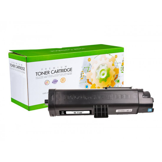 STATIC Toner cartridge compatible with Kyocera TK-1160 black compatible 7.200 pages