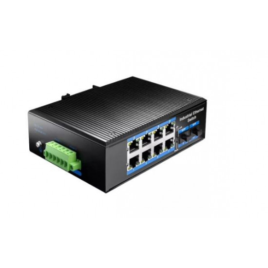 Switch Cudy IG1008S2P network links 8-port Black.