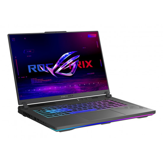 ASUS ROG Strix G16 G614JZ-N3012W Intel® Core™ i7 i7-13650HX Laptop 40.6 cm (16) WUXGA 16 GB DDR5-SDRAM 512 GB SSD NVIDIA GeForce RTX 4080 Wi-Fi 6E (802.11ax) Windows 11 Home Black, Grey