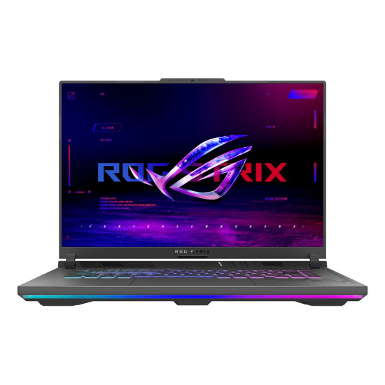 ASUS ROG Strix G16 G614JZ-N3012W Intel® Core™ i7 i7-13650HX Laptop 40.6 cm (16) WUXGA 16 GB DDR5-SDRAM 512 GB SSD NVIDIA GeForce RTX 4080 Wi-Fi 6E (802.11ax) Windows 11 Home Black, Grey