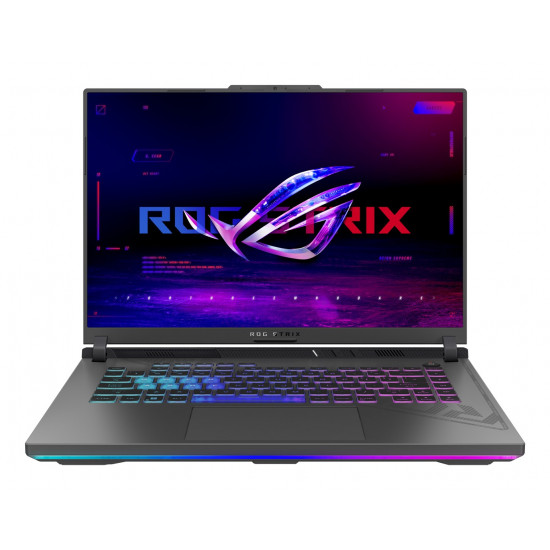 ASUS ROG Strix G16 G614JZ-N3012W Intel® Core™ i7 i7-13650HX Laptop 40.6 cm (16) WUXGA 16 GB DDR5-SDRAM 512 GB SSD NVIDIA GeForce RTX 4080 Wi-Fi 6E (802.11ax) Windows 11 Home Black, Grey