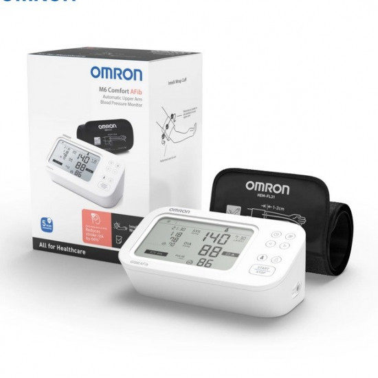 Omron M6 COMFORT AFIB upper arm blood pressure monitor