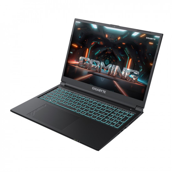 Gigabyte G6 KF-H3EE854KH | Black | 16  | FHD+ | 1920 x 1200 pixels | Intel Core i7 | i7-13620H | 16 GB | DDR5 | Solid-state drive capacity 1000 GB | NVIDIA GeForce RTX 4060 | GDDR6 | 8 GB | Windows 11 Home | 802.11ax | Bluetooth version 5.2 | Keyboard language English | Keyboard backlit | Warranty 24 month(s)