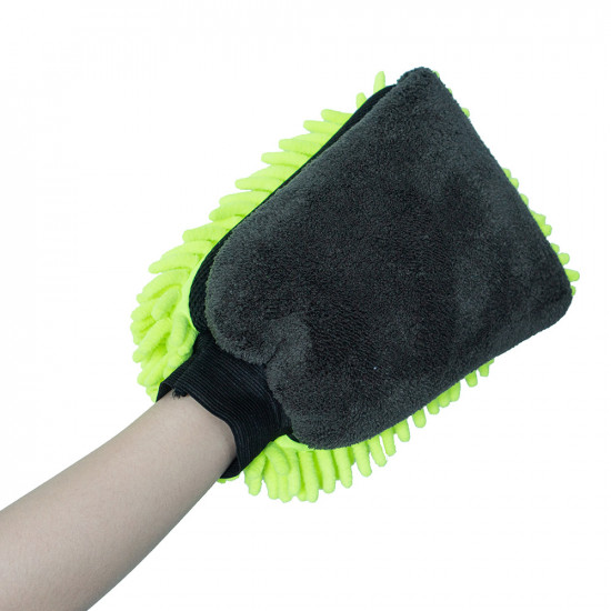 ColorWay | CW-2417 | Microfiber car wash and polish glove, double-sided