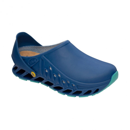 Scholl Evoflex  - unisex clogs navy blue, size 37