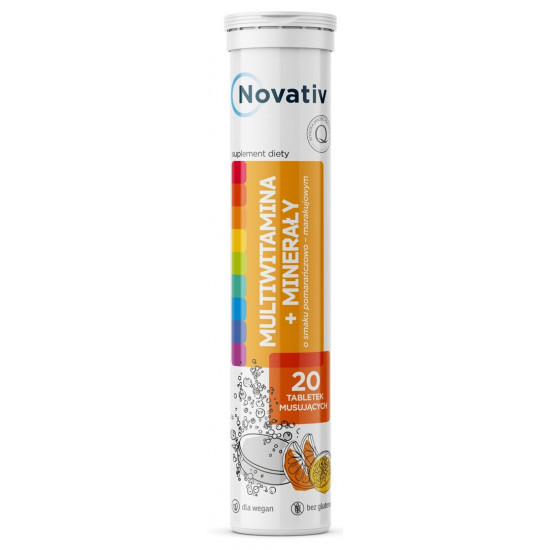 Novativ Multivitamin + Minerals 20 tablets