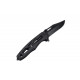 AZIMUTH TACTICAL BLACK FOLDING KNIFE