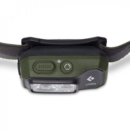 Black Diamond Storm 450 Olive Headband flashlight