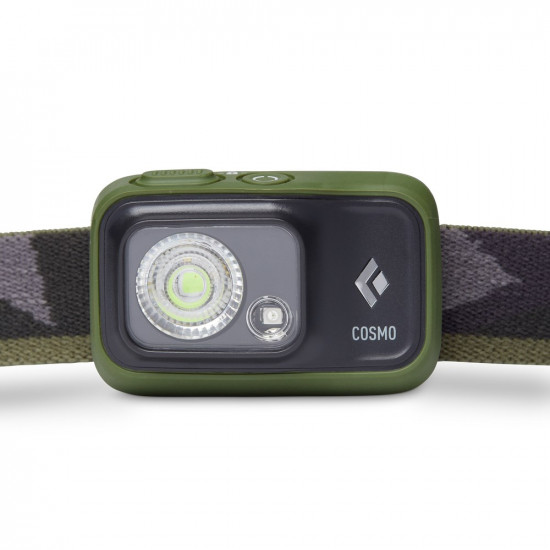 Black Diamond Cosmo 350 Black, Olive Headband flashlight