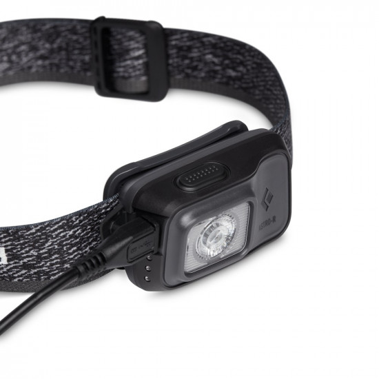 Black Diamond Astro 300-R Graphite Headband flashlight