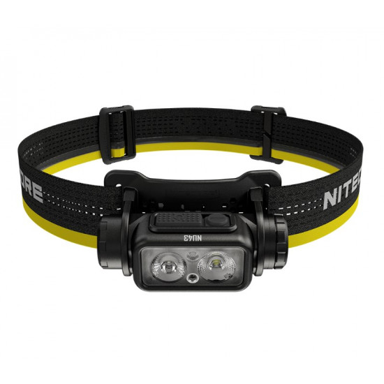 Nitecore NU43 Black, Yellow Headband flashlight LED