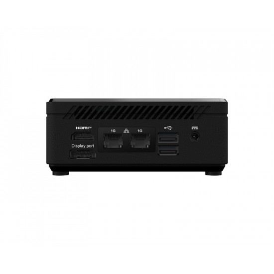 MSI Cubi ADL-002EU N100 mini PC Intel Celeron N 4 GB DDR4-SDRAM 128 GB SSD Windows 11 Pro Workstation Black