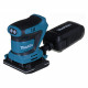 Makita DBO481Z portable sander Random orbital sander 14000 OPM Black, Blue 210 W