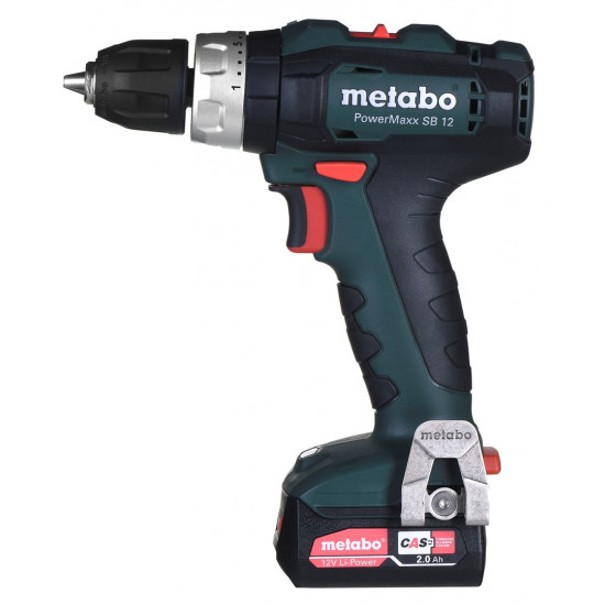 Hammer Drill METABO POWERMAXX SB 12 (601076860) cordless Green, Black