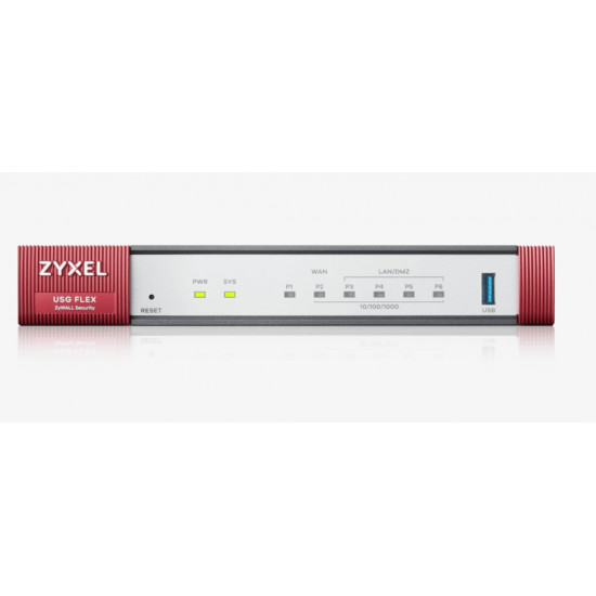 Zyxel USG Flex 100 hardware firewall 0.9 Gbit/s