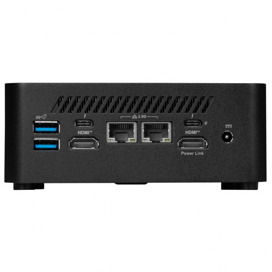 MSI Cubi NUC 1M-003EU Intel Core 3 100U 8 GB DDR5-SDRAM 512 GB SSD Windows 11 Pro Black