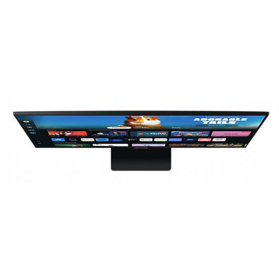 LCD Monitor|SAMSUNG|27|TV Monitor/Smart|Panel VA|1920x1080|16:9|60Hz|Matte|4 ms|Speakers|Tilt|Colour Black|LS27DM500EUXDU