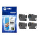 BROTHER LC421VAL 4pack Ink Cartridge up to 200 pages with DR Security Tag