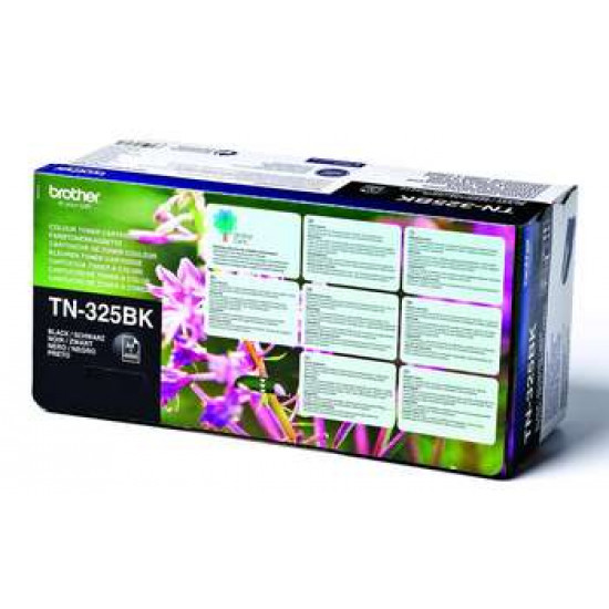 BROTHER TN325BK Toner black 4000 pages for DCP-9055CDN 9270CDN HL-4140CN 4150CDN 4570CDW 4570CDWT MFC-9460CDN 9465CDN 9970CDW