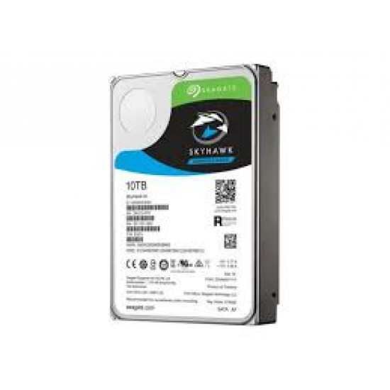 10TB Seagate Skyhawk AI, 3.5, 7200RPM, SATA-III, 256MB, Surveillance / AV Hard Drive