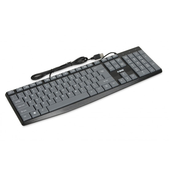 iBOX Eris USB Keyboard, Gray/Black