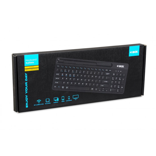 IBOX Kallisto BT/2.4GHZ Wireless Keyboard