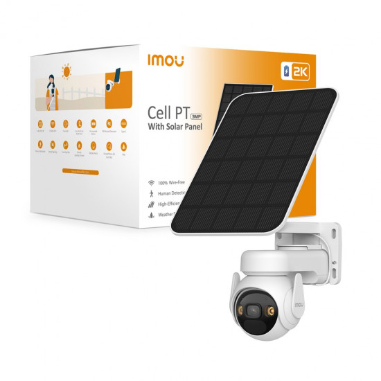 Imou Cell PT Solar Kit Dome IP security camera Outdoor 2304 x 1296 pixels Wall