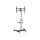 LOGILINK BP0163 TV Monitor cart 37-86inch height adjustable 50 kg max