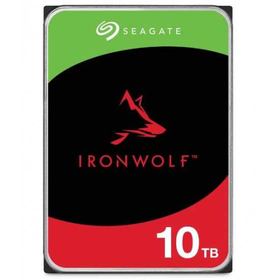 10TB Seagate IronWolf, 3.5'', SATA 6GB/s, 256MB Cache, 7200RPM, NAS HDD (Pulled - 3Y Warranty)