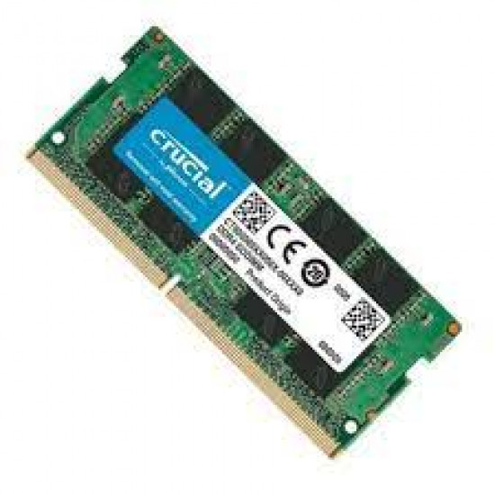 16GB Crucial, DDR4-3200Mhz, CL22, 1.2V, SODIMM, Notebook Memory Module