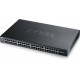 ZYXEL XGS1935-52, 52 PORT LITE-L3 SMART MANAGED SWITCH, 48X GIGABIT COPPER AND 4X 10G SFP+, HYBRID MODE, STANDALONE OR NEBULAFLEX CLOUD