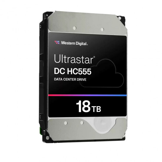 Western Digital Ultrastar DC HC555 internal hard drive 18 TB 7200 RPM 512 MB 3.5 Serial ATA III