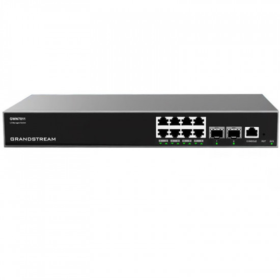 Grandstream GWN7811 8x Port Layer 3 Managed Netzwerk Switch