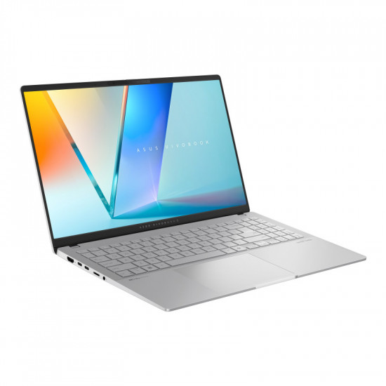 Asus Vivobook S 15 OLED S5507QA-MA001W | Cool Silver | 15.6  | OLED | 3K | 2880 x 1620 pixels | Glossy | Snapdragon X Elite | 32 GB | LPDDR5X | Solid-state drive capacity 1000 GB | Qualcomm Adreno GPU | Windows 11 Home | 802.11be | Bluetooth version 5.4 | Keyboard language English | Keyboard backlit | Warranty 24 month(s)