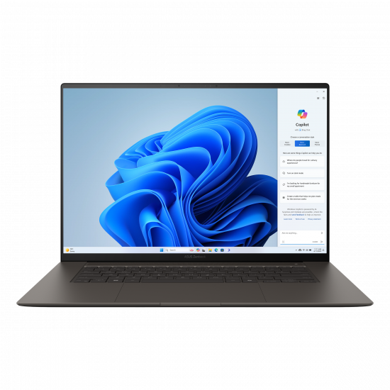 Asus Zenbook S 16 OLED UM5606WA-RK215W | Zumaia Gray | 16  | OLED | 3K | 2880 x 1800 pixels | AMD Ryzen AI 9 | HX 370 | 32 GB | LPDDR5X | Solid-state drive capacity 2000 GB | AMD Radeon 890M Graphics | Windows 11 Home | 802.11be | Bluetooth version 5.4 | Keyboard language English | Keyboard backlit | Warranty 24 month(s) | CoPilot+PC