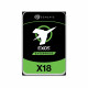 12TB Seagate Exos, X18, 3.5, SATA-6Gbps, 7200RPM, 256MB Cache, HDD