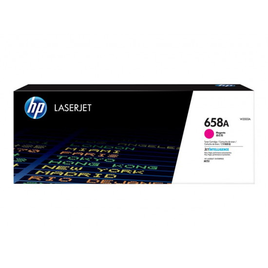 HP 658A Magenta LaserJet Toner Cartridge