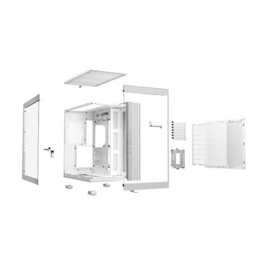 Case|BE QUIET|LIGHT BASE 600 DX|Tower|Case product features Transparent panel|ATX|MicroATX|MiniITX|Colour White|BGW66